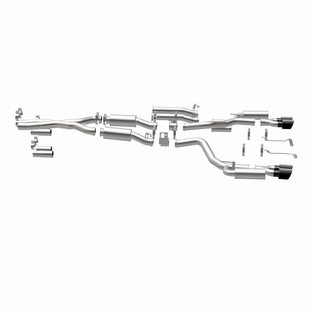 MagnaFlow Exhaust Products 19536 xMOD Series Carbon Fiber Tips Cat-Back System for Select Dodge Challenger