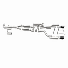 Load image into Gallery viewer, MagnaFlow Exhaust Products 19536 xMOD Series Carbon Fiber Tips Cat-Back System for Select Dodge Challenger