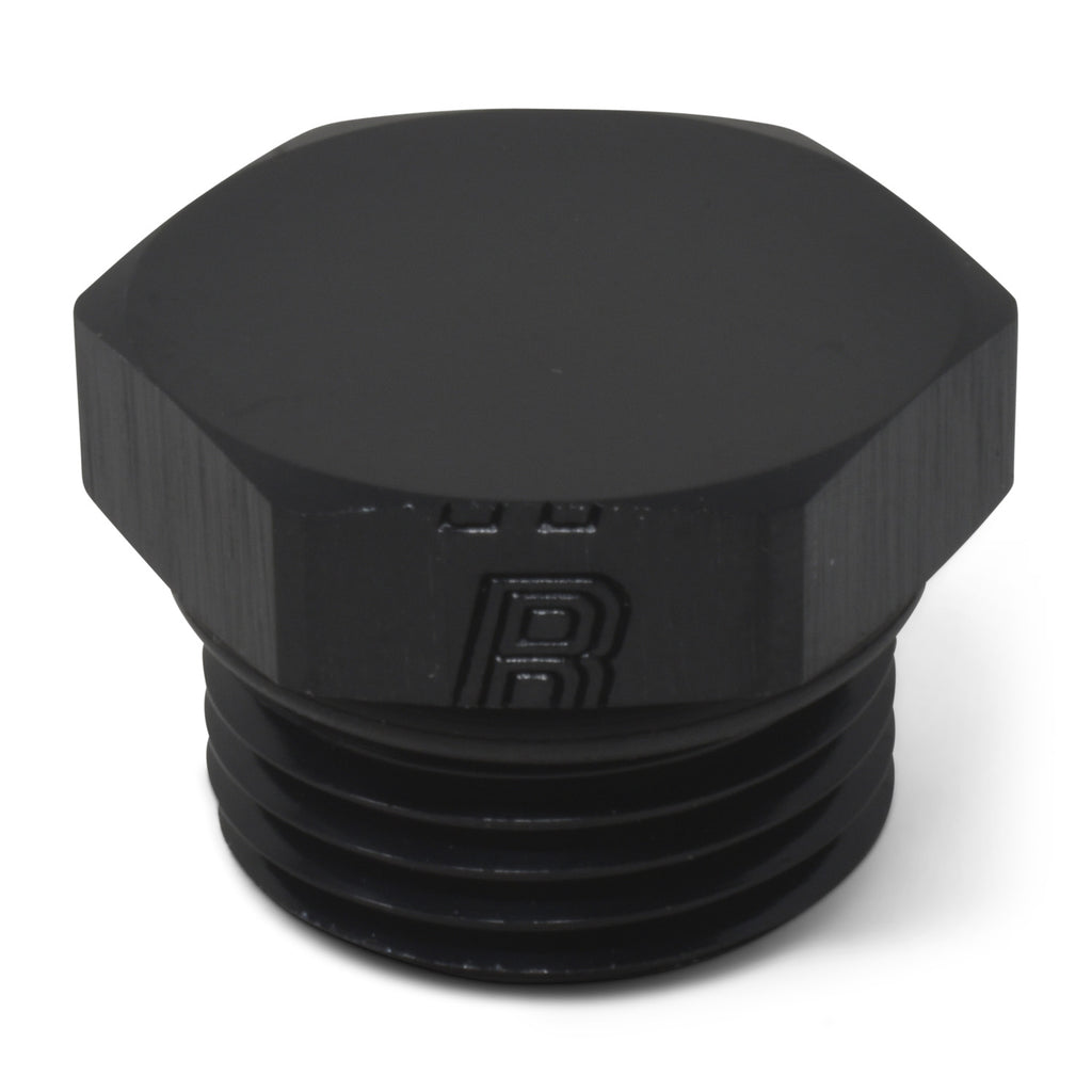 Performance--8-An-Straight-Thread-Plug-(Black)