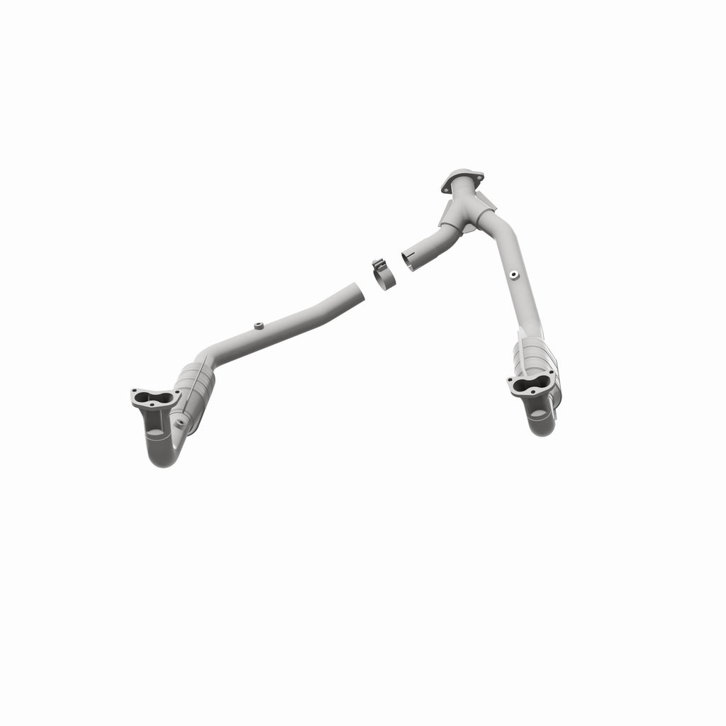 MagnaFlow Exhaust Products 93690 HM Grade Direct-Fit Catalytic Converter for Select Land Rover Defender 90, Land Rover Discovery