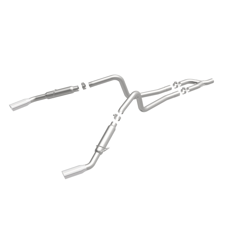 MagnaFlow Exhaust Products 16605 Competition Series Stainless 2.5 in Cat-Back for Select Ford Mustang