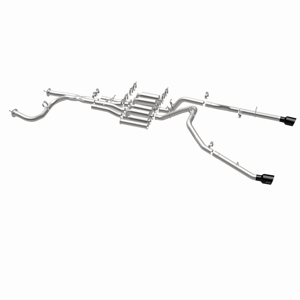 MagnaFlow Exhaust Products 19691 xMOD Series Black Chrome Tips Cat-Back System for Select Ram