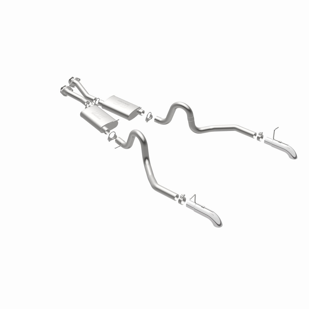 MagnaFlow Exhaust Products 15632 Street Series Polished Cat-Back System for Select Ford Mustang