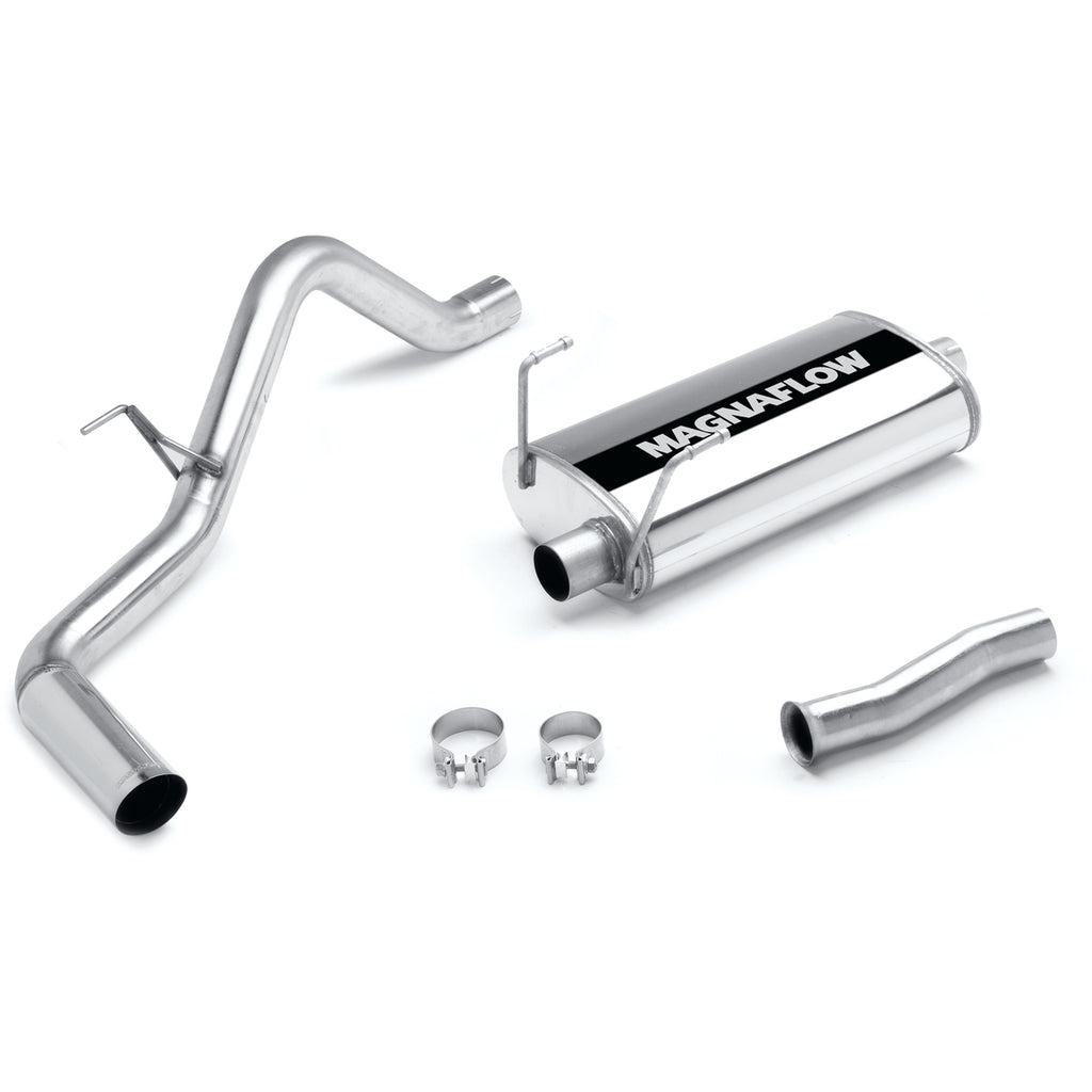 MagnaFlow Exhaust Products 15809 Street Series Polished Cat-Back System for Select Toyota Tundra