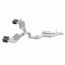 Load image into Gallery viewer, MagnaFlow Exhaust Products 19617 NEO Series Carbon Fiber Tips Cat-Back System for Select Volkswagen Golf R