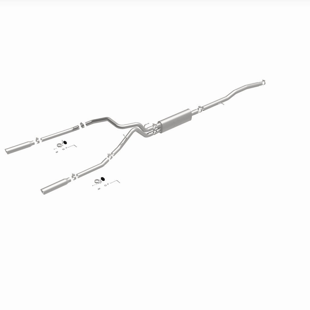 MagnaFlow Exhaust Products 16622 Street Series Polished Cat-Back System for Select Dodge Dakota, Mitsubishi Raider