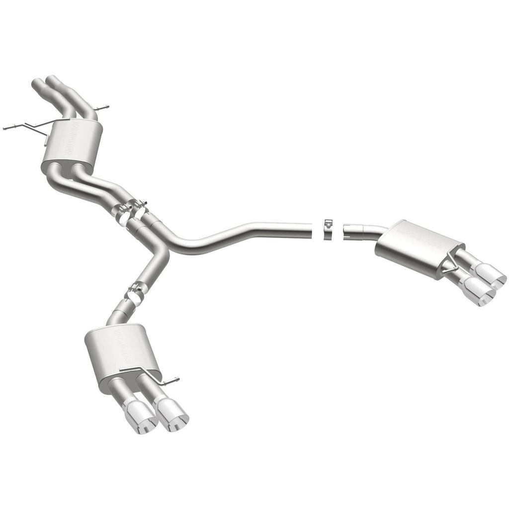 MagnaFlow Exhaust Products 16598 Sport Series Polished Cat-Back System for Select Audi S5