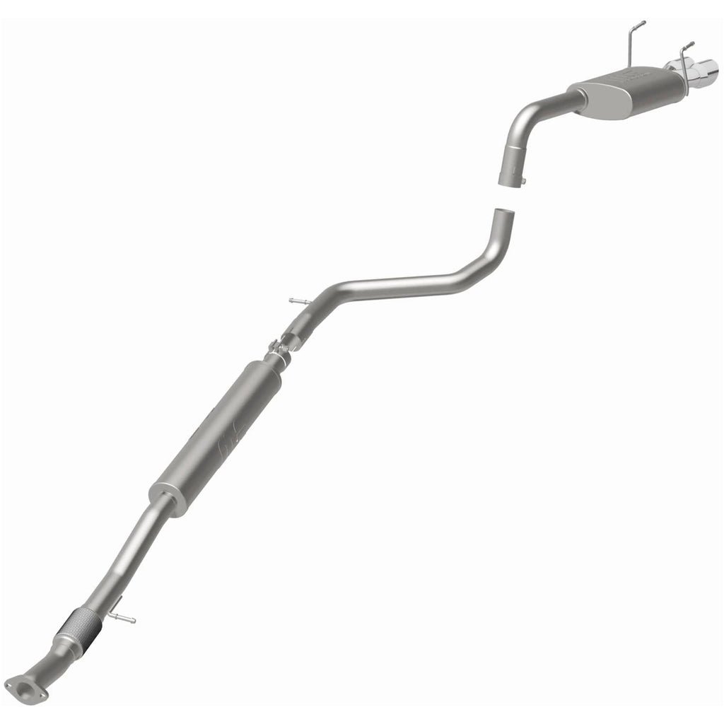 MagnaFlow Exhaust Products 15088 Touring Series Polished Cat-Back System for Select Fiat 500