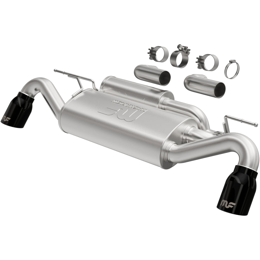 MagnaFlow Exhaust Products 19553 Street Series Black Chrome Axle Back System for Select Ford Bronco Sport