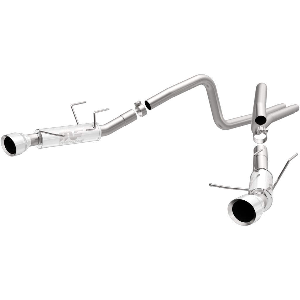 MagnaFlow Exhaust Products 15245 Competition Series Stainless 2.5 in Cat-Back for Select Ford Mustang