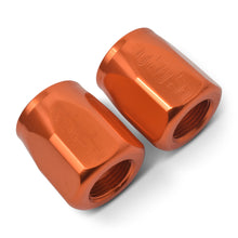Load image into Gallery viewer, Performance-2-Piece--8-An-Anodized-Full-Flow-Swivel-Hose-End-Sockets-(Qty-2)---Orange