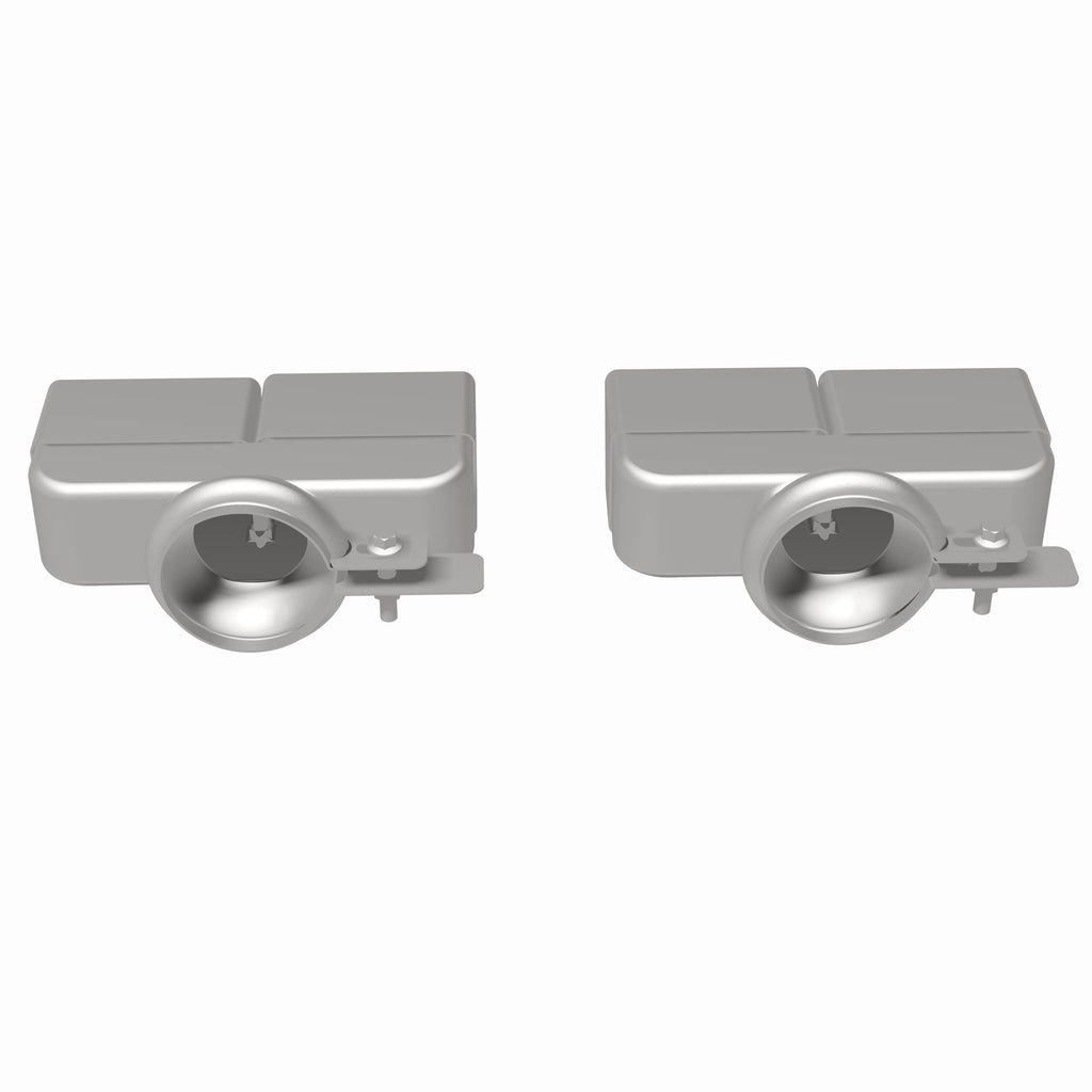 MagnaFlow Exhaust Products 35221 Exhaust Tip Set - Quad Rectangle - 2.75In.