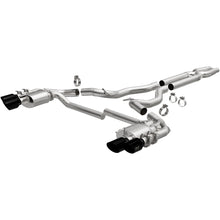 Load image into Gallery viewer, MagnaFlow Exhaust Products 19579 NEO Series Black Chrome Tips Cat-Back System for Select Ford Mustang
