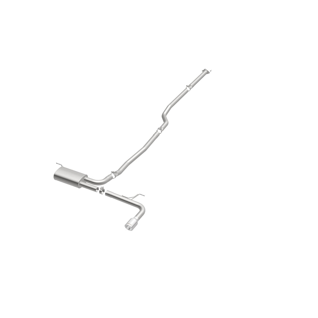 MagnaFlow Exhaust Products 19096 Street Series Polished Cat-Back System for Select Ford Fusion