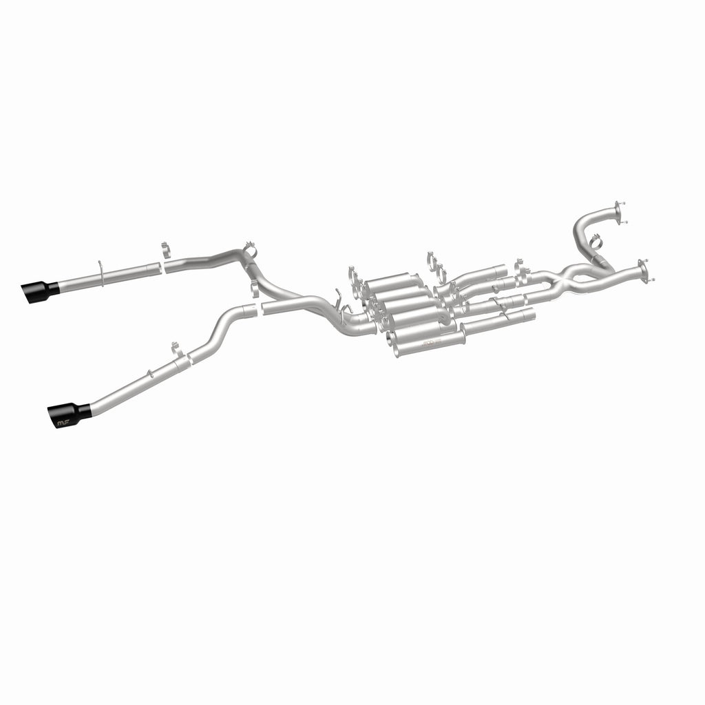 MagnaFlow Exhaust Products 19691 xMOD Series Black Chrome Tips Cat-Back System for Select Ram