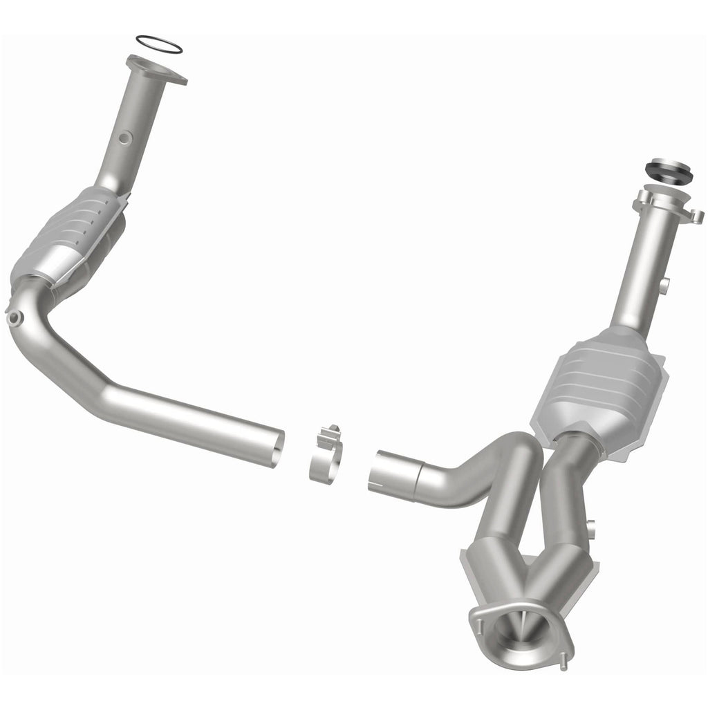 MagnaFlow Exhaust Products 51097 OEM Grade Direct-Fit Catalytic Converter for Select Cadillac Escalade, Chevrolet Avalanche 1500, Chevrolet Silverado 1500, Chevrolet Silverado Classic, Chevrolet Silverado 2500, Chevrolet Suburban 1500, Chevrolet Tahoe,