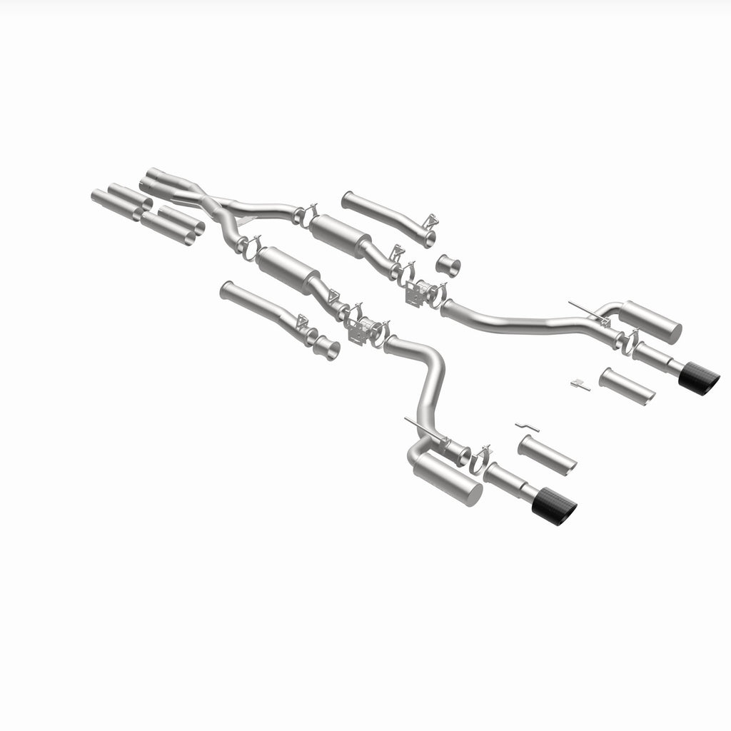 MagnaFlow Exhaust Products 19496 xMOD Series Carbon Fiber Tips Cat-Back System for Select Chrysler 300, Dodge Charger