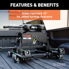Load image into Gallery viewer, CURT 16669 A20 Sliding 5th Wheel Hitch; 20K; Select Silverado; Sierra; 6.5ft. Bed Puck Syst - Truck Part Superstore