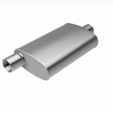 Load image into Gallery viewer, MagnaFlow Exhaust Products 13216 Multi-Chamber Performance Muffler; 2.5in. Offset/Center; 4x14x9 Body