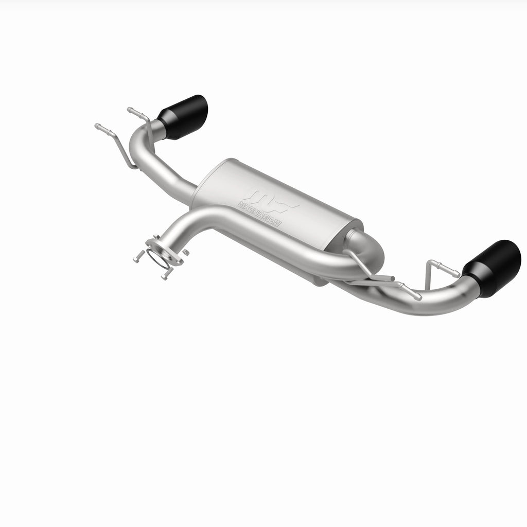MagnaFlow Exhaust Products 19459 Street Series Black Chrome Axle Back System for Select Mazda 3