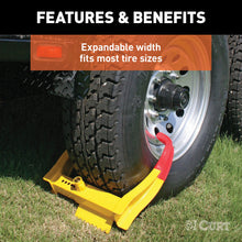 Load image into Gallery viewer, CURT 23175 CURT 23175 Adjustable Trailer Wheel Lock - Truck Part Superstore