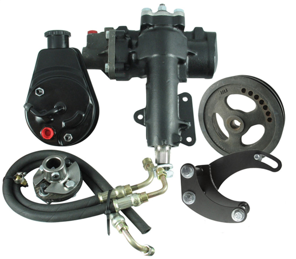 Power-Steering-Conversion-Kit;-63-66-Corvette;-SbcSwp;-Delphi-600;-12.71-Ratio