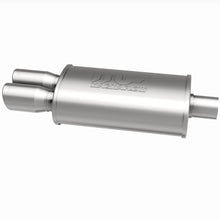 Load image into Gallery viewer, MagnaFlow Exhaust Products 14862 Straight-Through Performance Muffler; 2.25/3in. Center/Dual; 5x14x8 Body