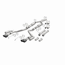 Load image into Gallery viewer, MagnaFlow Exhaust Products 19536 xMOD Series Carbon Fiber Tips Cat-Back System for Select Dodge Challenger
