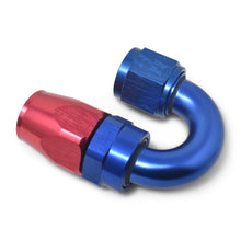 Load image into Gallery viewer, Performance--6-An-RedBlue-180-Degree-Full-Flow-Swivel-Hose-End-(With-916In-Radius)