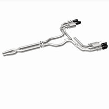 Load image into Gallery viewer, MagnaFlow Exhaust Products 19579 NEO Series Black Chrome Tips Cat-Back System for Select Ford Mustang
