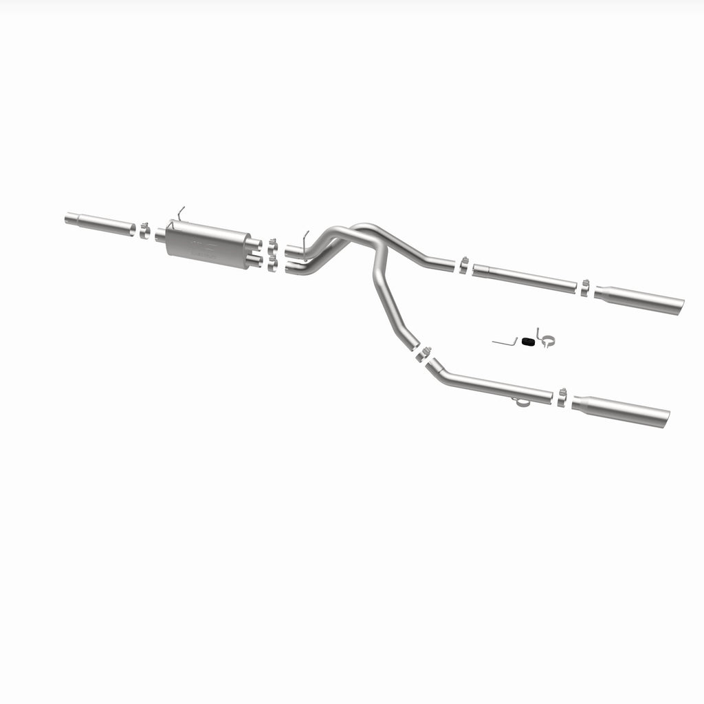 MagnaFlow Exhaust Products 15735 Street Series Polished Cat-Back System for Select Dodge Dakota