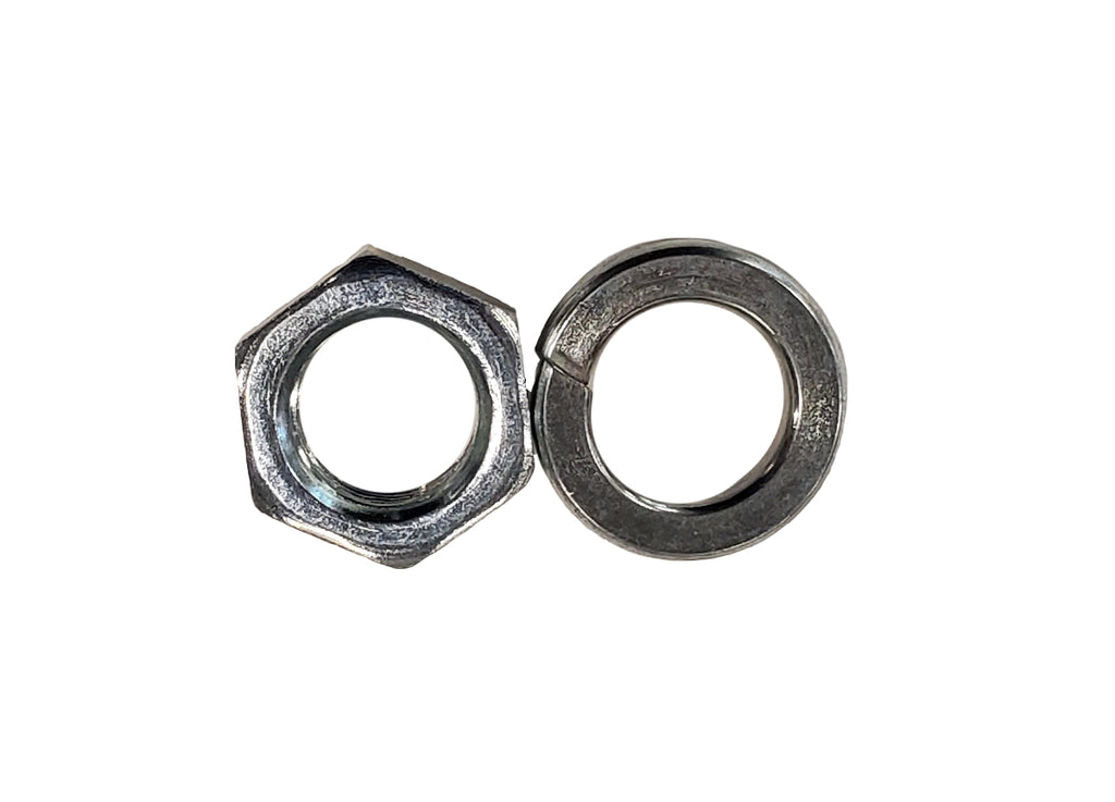 Pitman-Shaft-Nut-And-Lock-Washer-Kit-For-Saginaw-Vega-140-Manual-Steering-Gears.