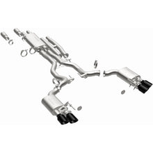 Load image into Gallery viewer, MagnaFlow Exhaust Products 19646 xMOD Series Black Chrome Tips Cat-Back System for Select Ford Mustang