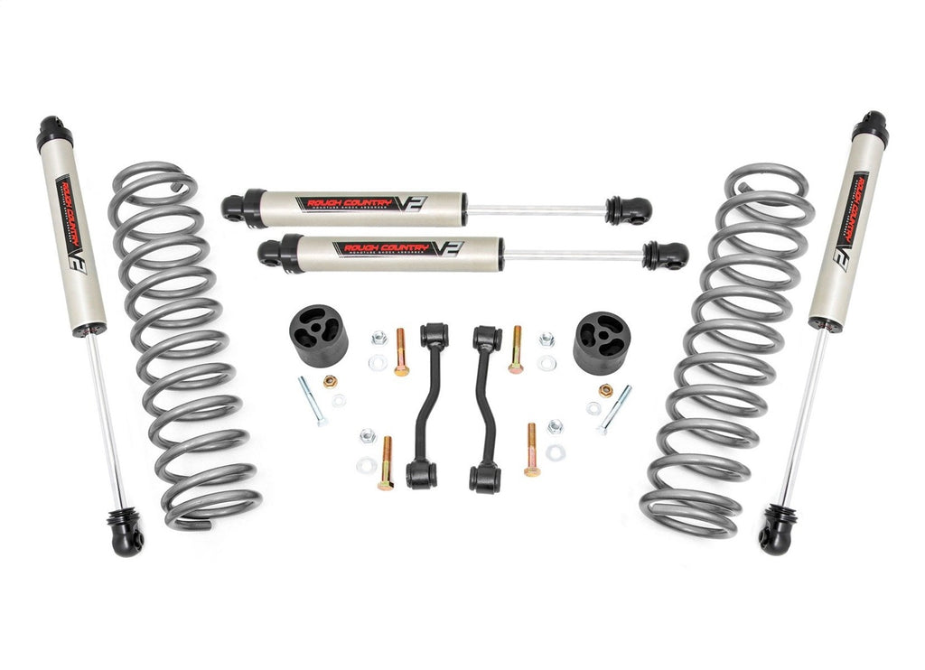Rough Country 78470 Leveling Lift Kit w/Shocks for Select Jeep Gladiator