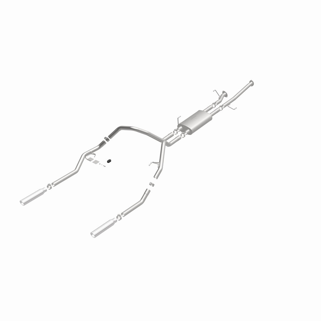 MagnaFlow Exhaust Products 15305 Street Series Polished Cat-Back System for Select Toyota Tundra