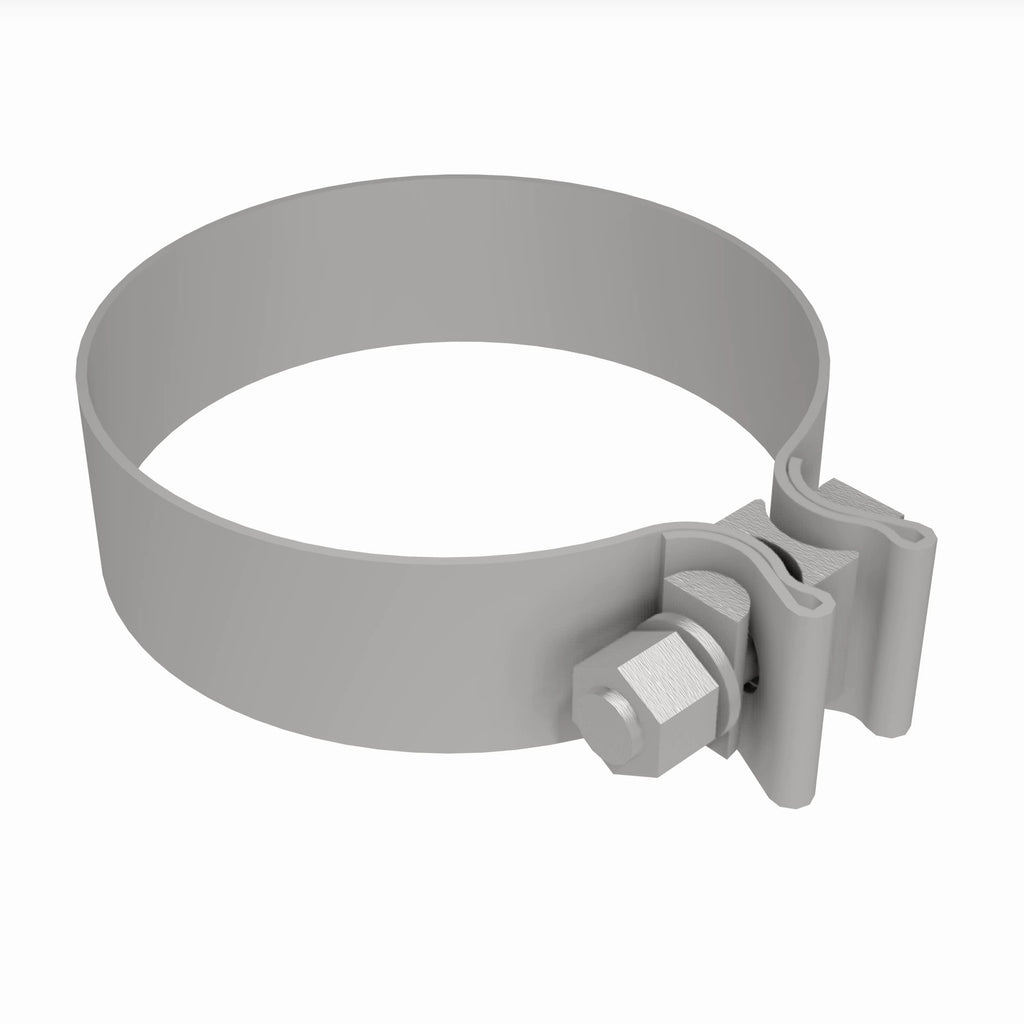 MagnaFlow Exhaust Products 10166 10 pk - Lap Joint Band Clamp - 4.00in.
