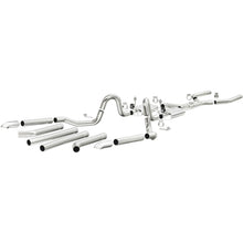 Load image into Gallery viewer, MagnaFlow Exhaust Products 15893 Street Series Polished System for Select Buick Skylark, Buick Special, Chevrolet Chevelle, Chevrolet El Camino, Oldsmobile 442, Oldsmobile Cutlass, Pontiac GTO