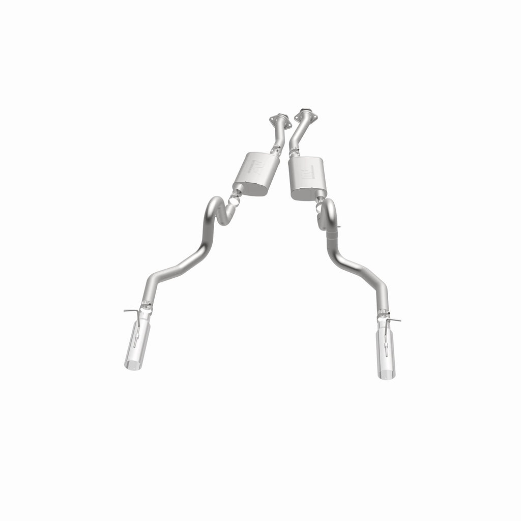 MagnaFlow Exhaust Products 15638 Street Series Polished Cat-Back System for Select Ford Mustang