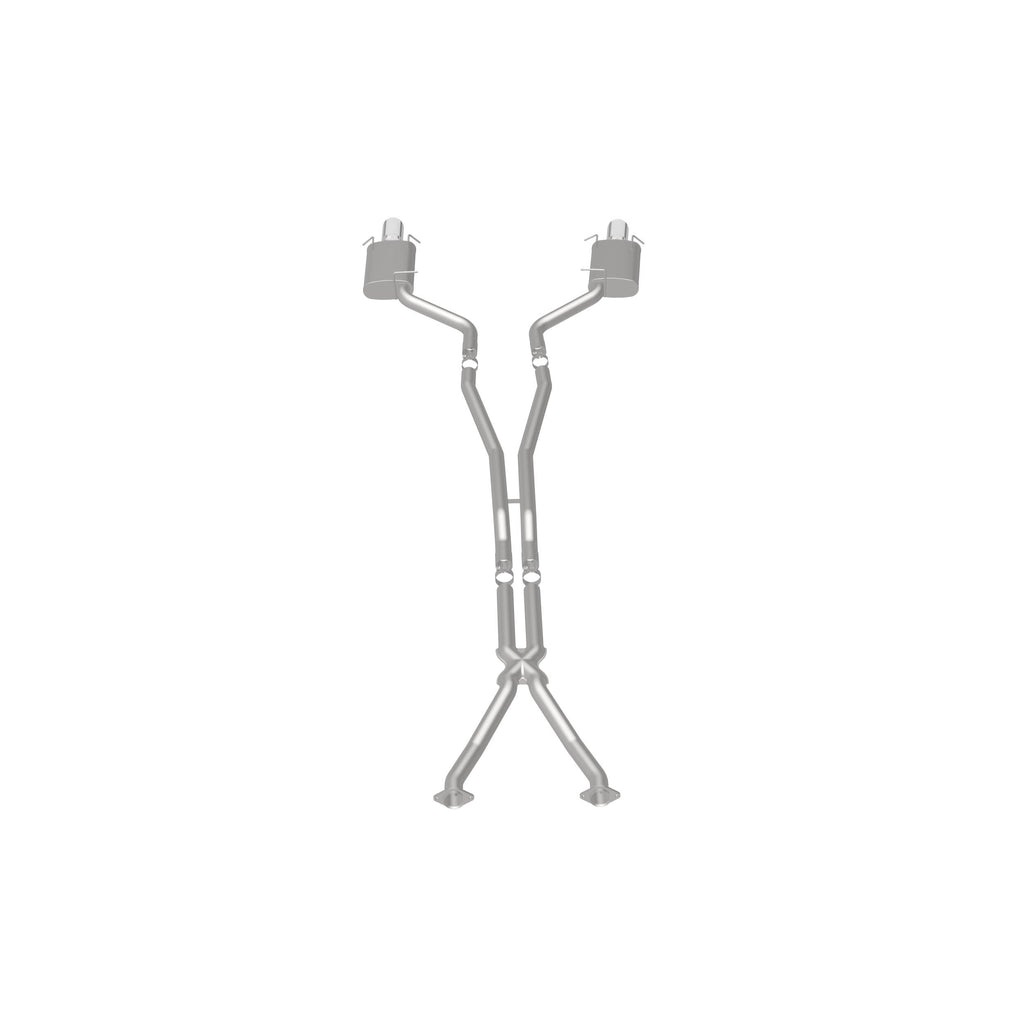MagnaFlow Exhaust Products 16636 Street Series Polished Cat-Back System for Select Cadillac CTS