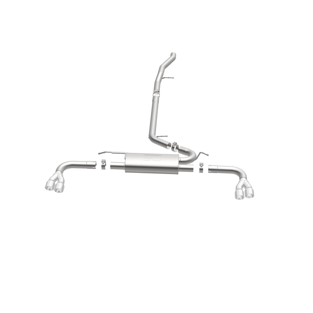 MagnaFlow Exhaust Products 19114 Street Series Polished Cat-Back System for Select GMC Terrain