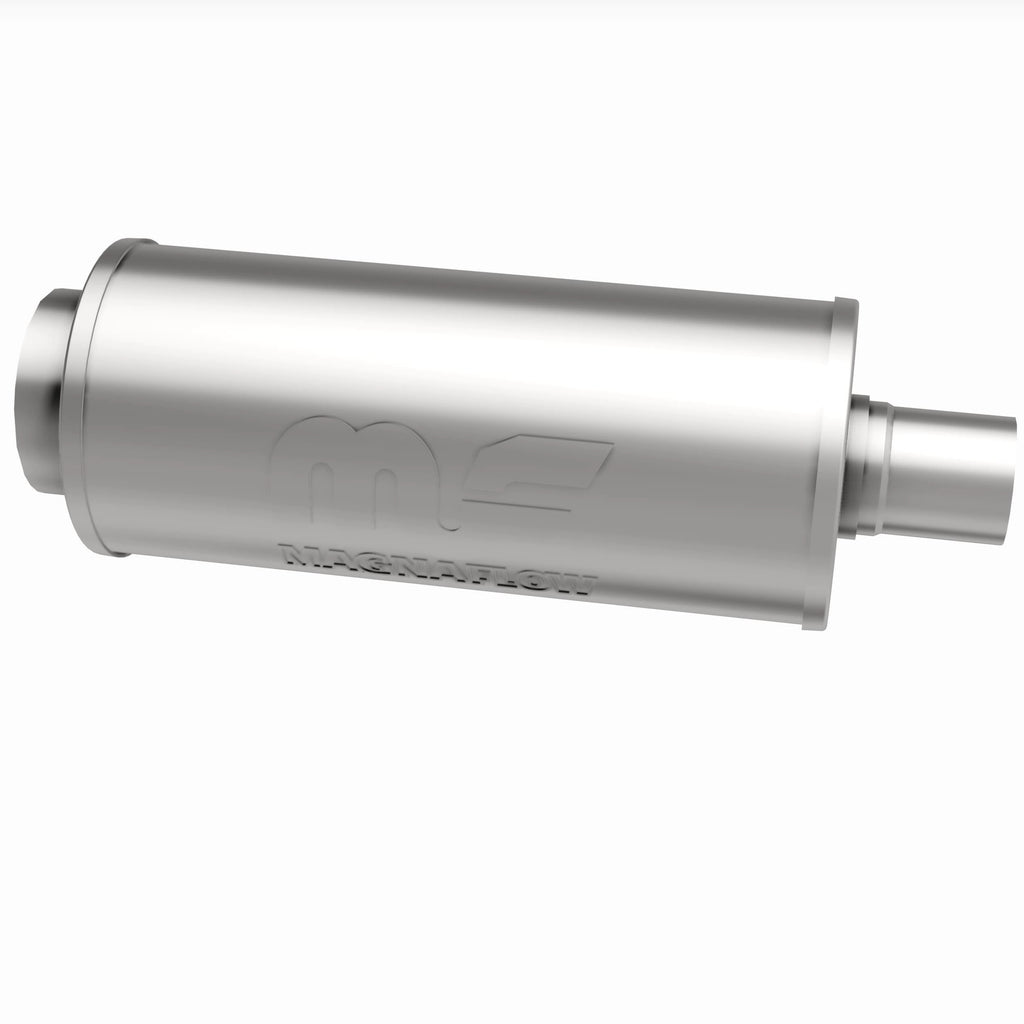 MagnaFlow Exhaust Products 14846 Straight-Through Performance Muffler; 2.25/4in. Center/Center; 6x14x6 Body