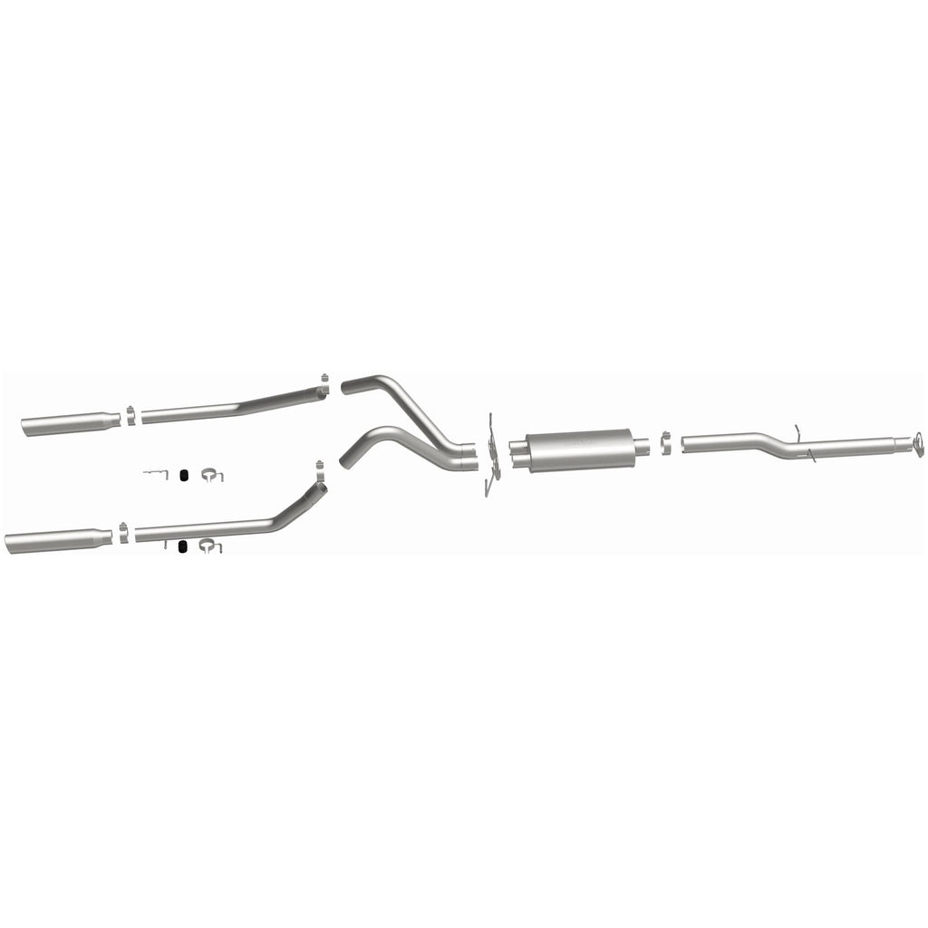MagnaFlow Exhaust Products 15771 Street Series Polished Cat-Back System for Select Dodge Ram