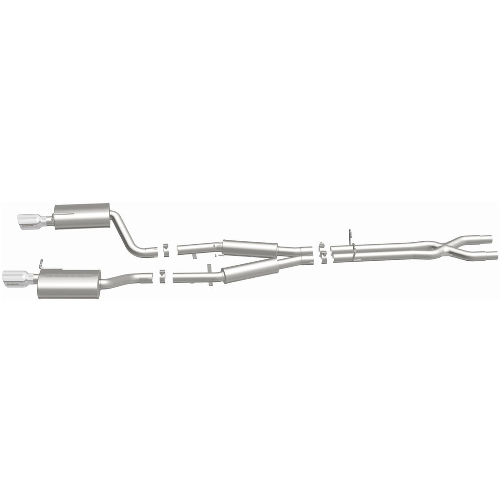 MagnaFlow Exhaust Products 15326 Touring Series Polished Cat-Back System for Select Audi A4 Quattro