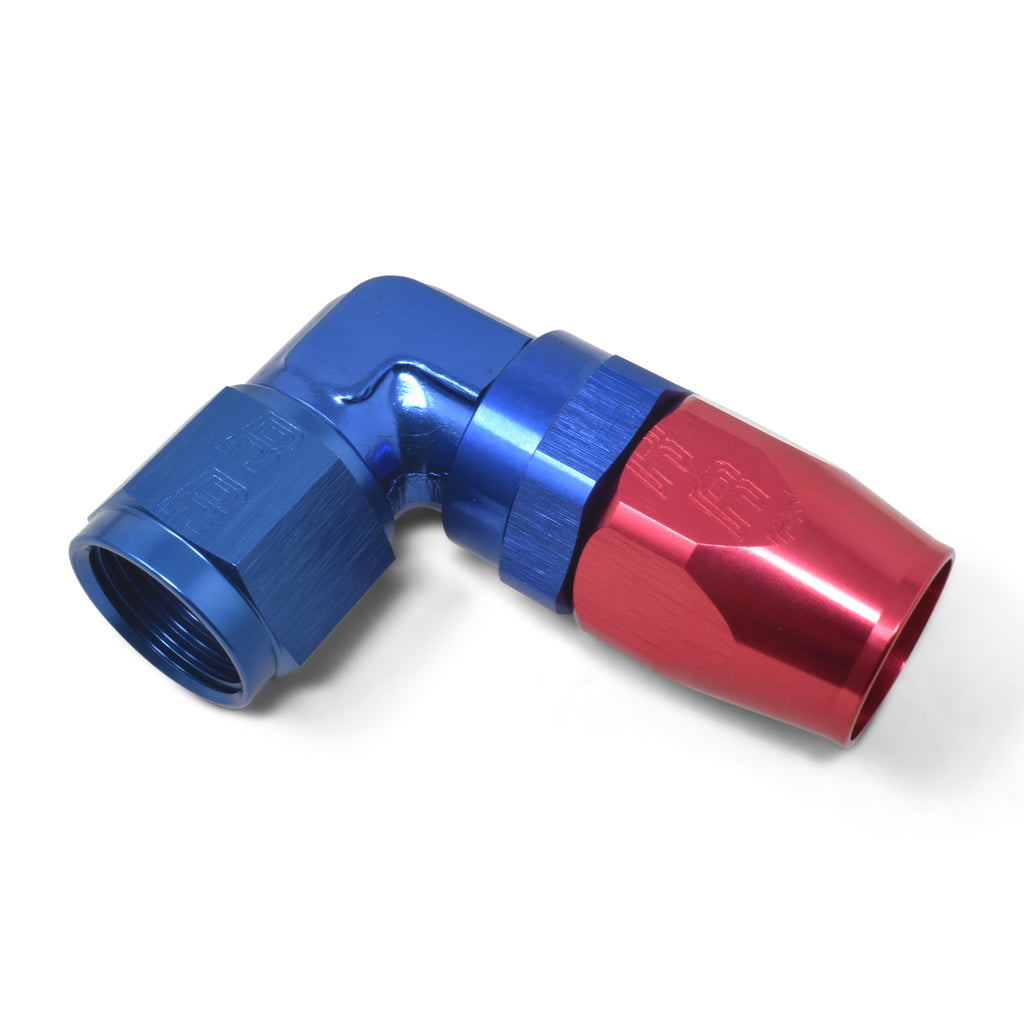 Performance--8-An-RedBlue-90-Degree-Forged-Aluminum-Swivel-Hose-End