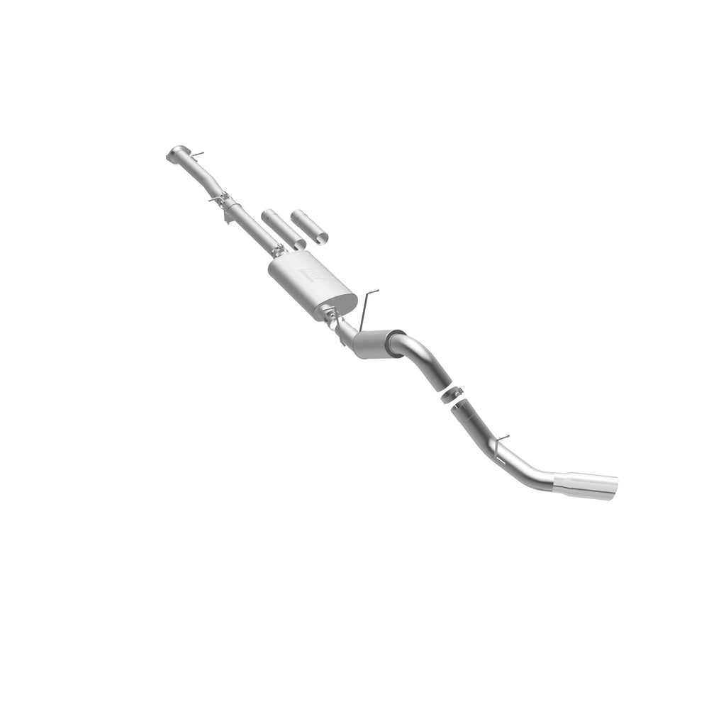 MagnaFlow Exhaust Products 19026 Street Series Polished Cat-Back System for Select Chevrolet Silverado HD, Chevrolet Silverado HD, GMC Sierra HD, GMC Sierra HD
