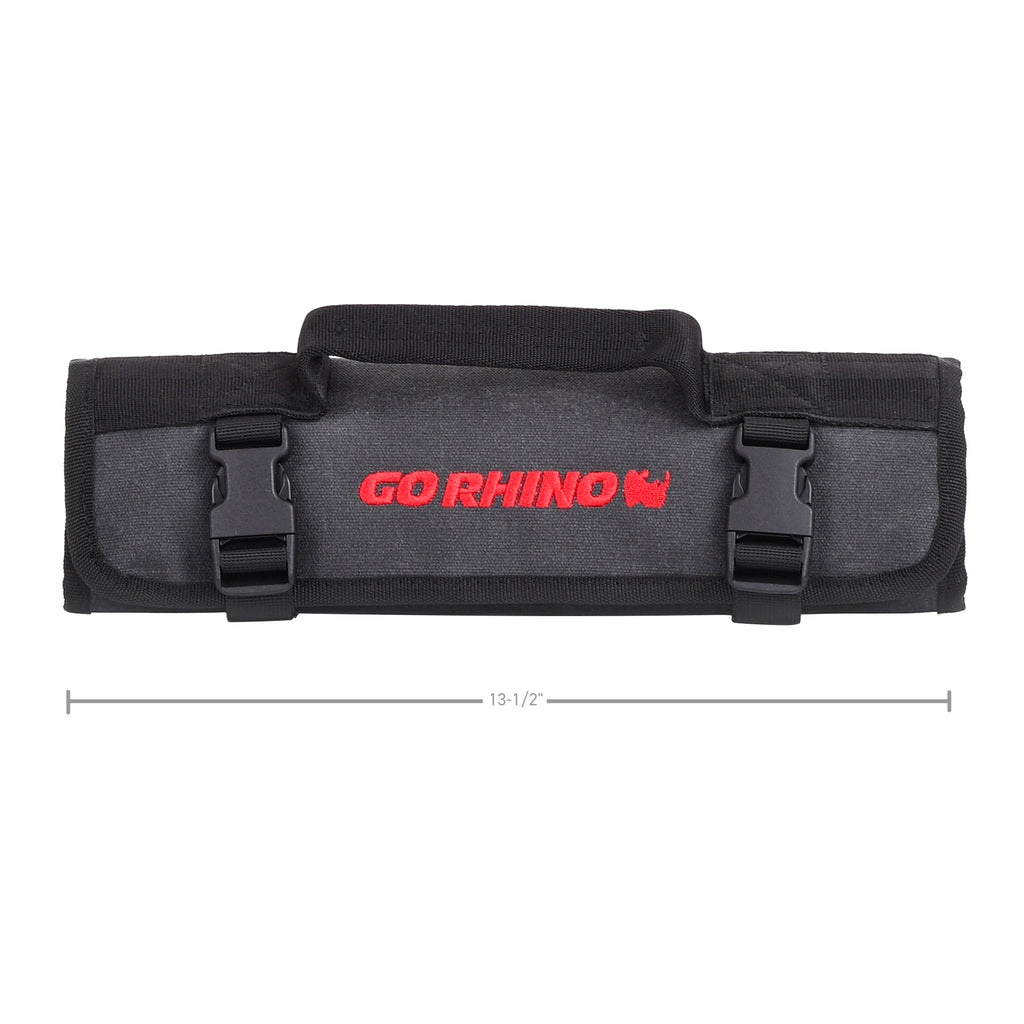 Xventure-Gear-Tool-Wrench-Roll---Small-(3.5X3.5In.-Closed)-12Oz-Waxed-Canvas---Black