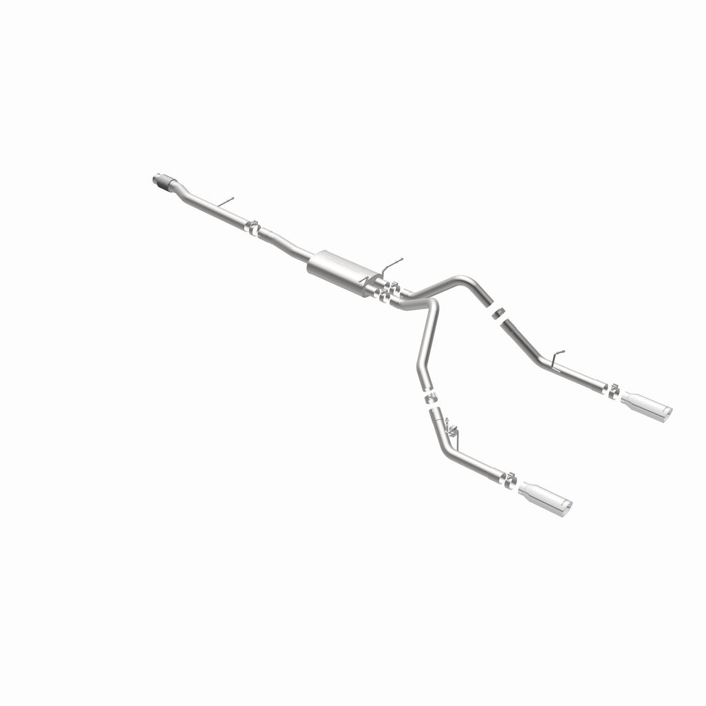 MagnaFlow Exhaust Products 15268 Street Series Polished Cat-Back System for Select Chevrolet Silverado 1500, Chevrolet Silverado LD, GMC Sierra 1500, GMC Sierra Limited