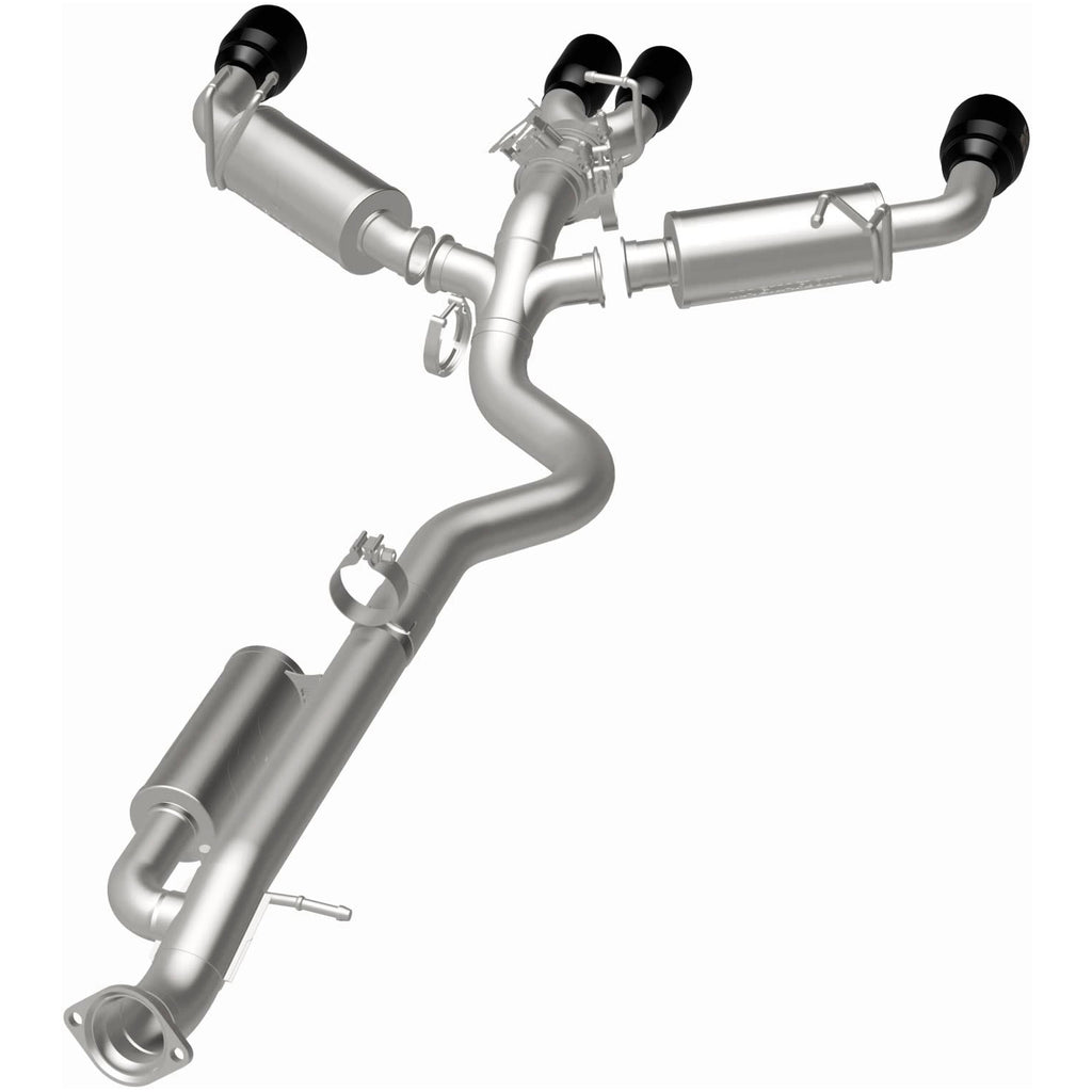 MagnaFlow Exhaust Products 19631 NEO Series Black Chrome Tips Cat-Back System for Select Toyota GR Corolla