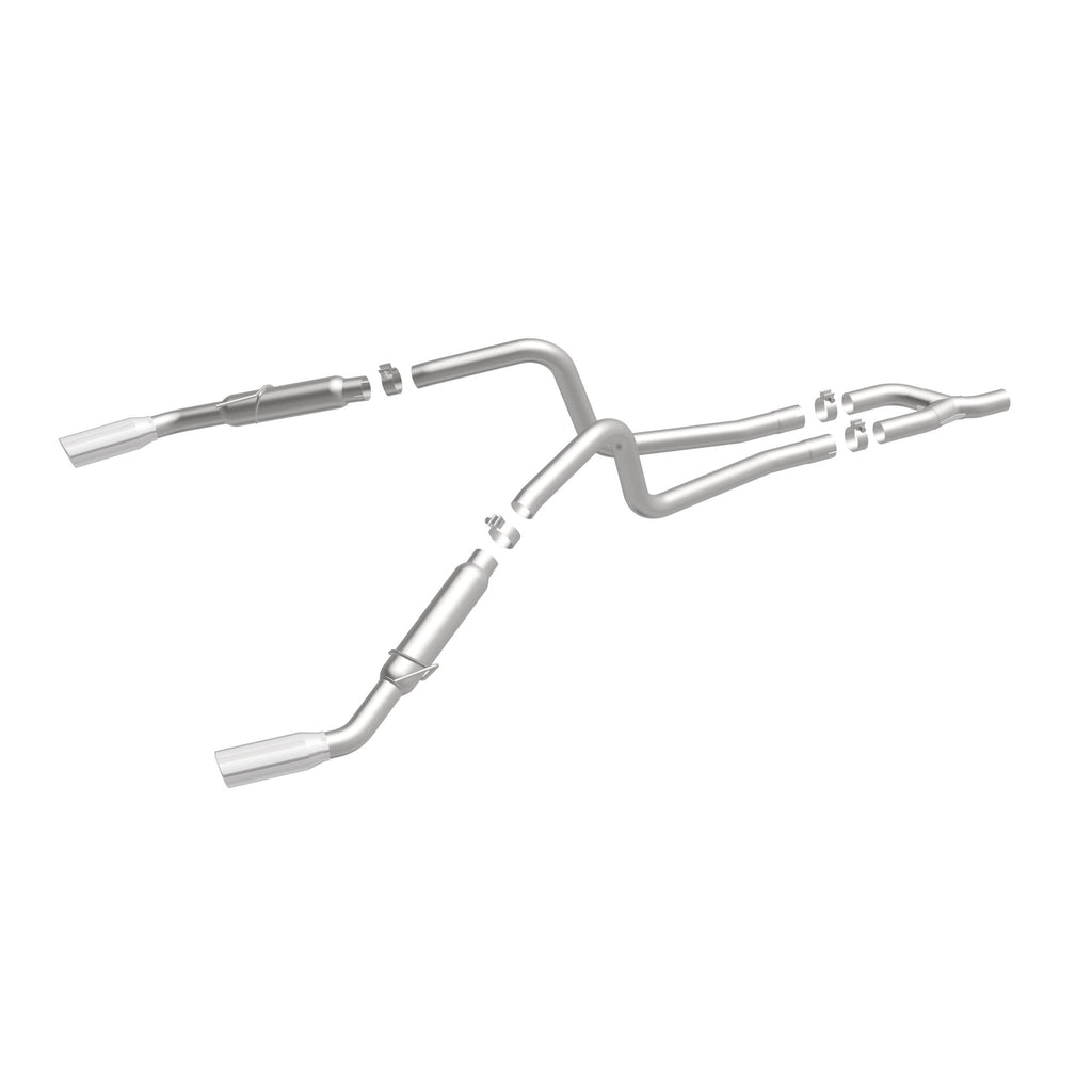 MagnaFlow Exhaust Products 16605 Competition Series Stainless 2.5 in Cat-Back for Select Ford Mustang