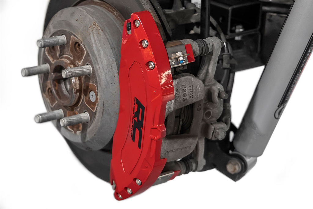 Rough Country 711422 Brake Caliper Covers for Select Jeep Wrangler
